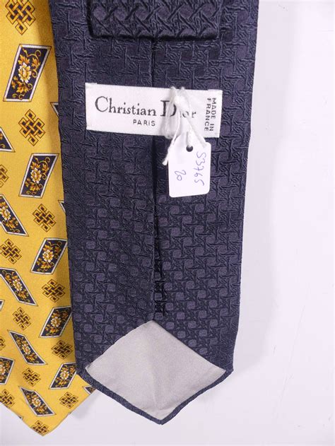 cravate christian dior